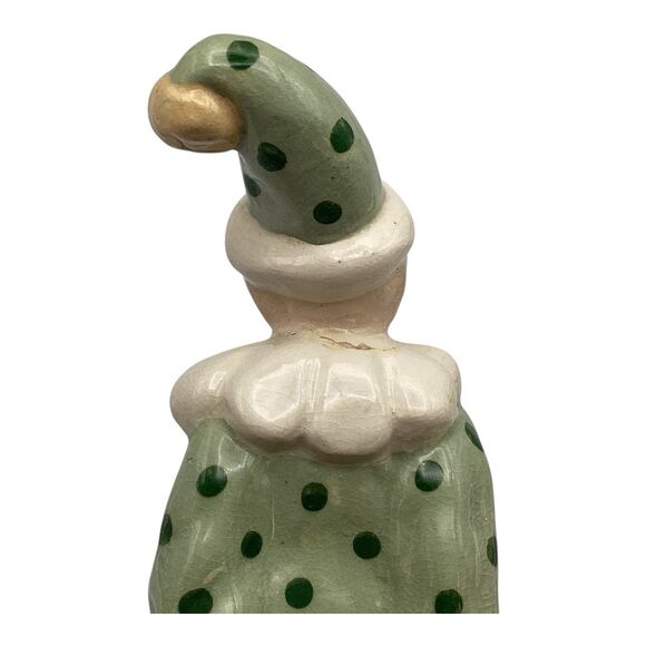 Pair Of Vintage Ceramic Circus Clowns W/Drum Theme Pottery Co Hollywood CA 7.5in - Picture 5 of 13
